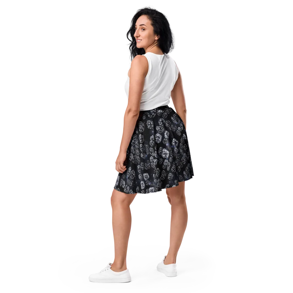 Cosmic Cone Constellation on Skater Skirt — Back