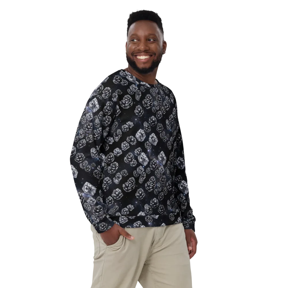 Cosmic Cone Constellation on Sweatshirt — Front