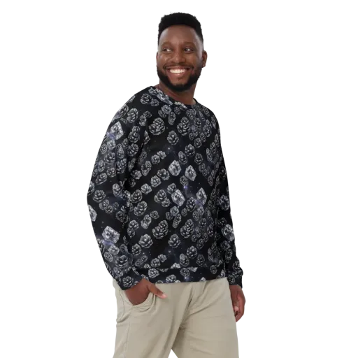 Cosmic Cone Constellation on a Sweatshirt