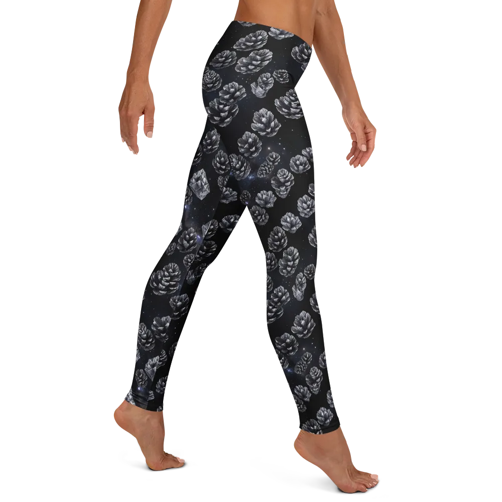 Cosmic Cone Constellation on Leggings — Right