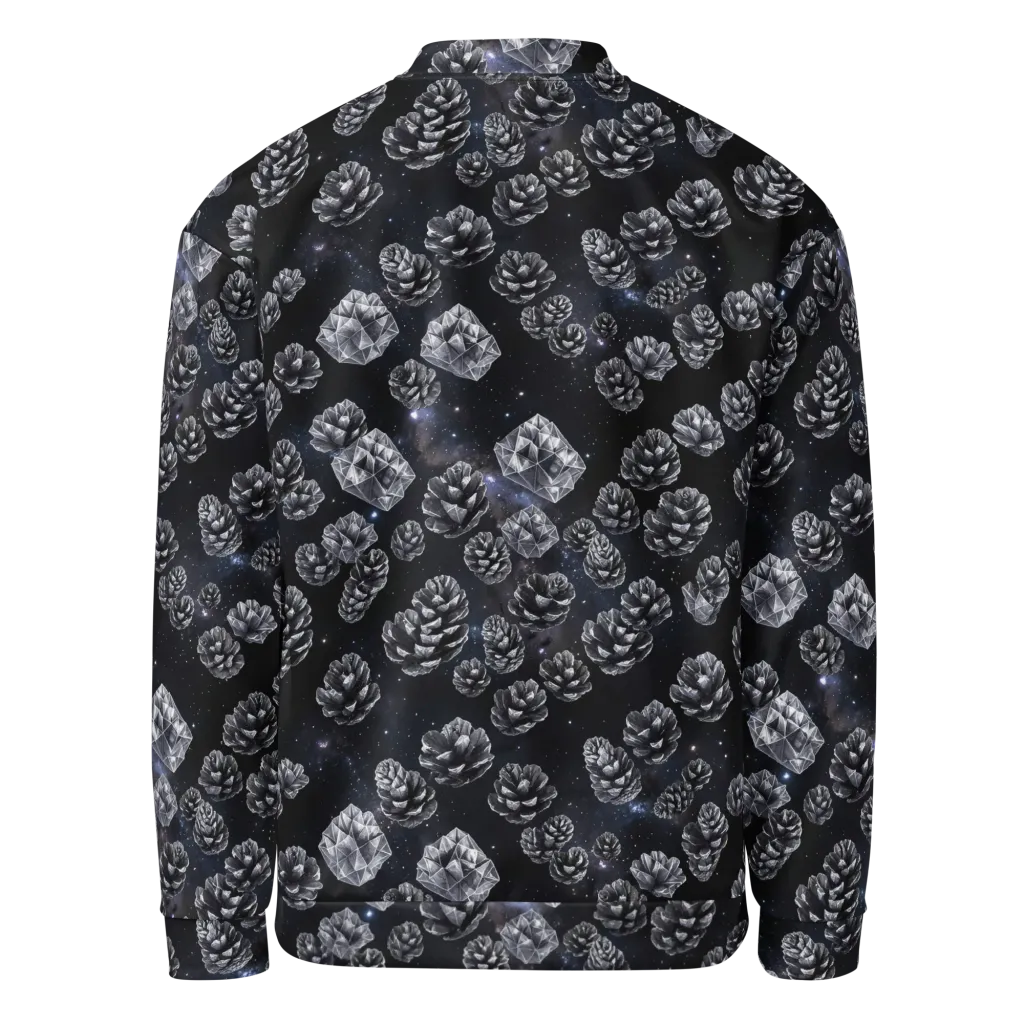Cosmic Cone Constellation on Bomber Jacket — Back