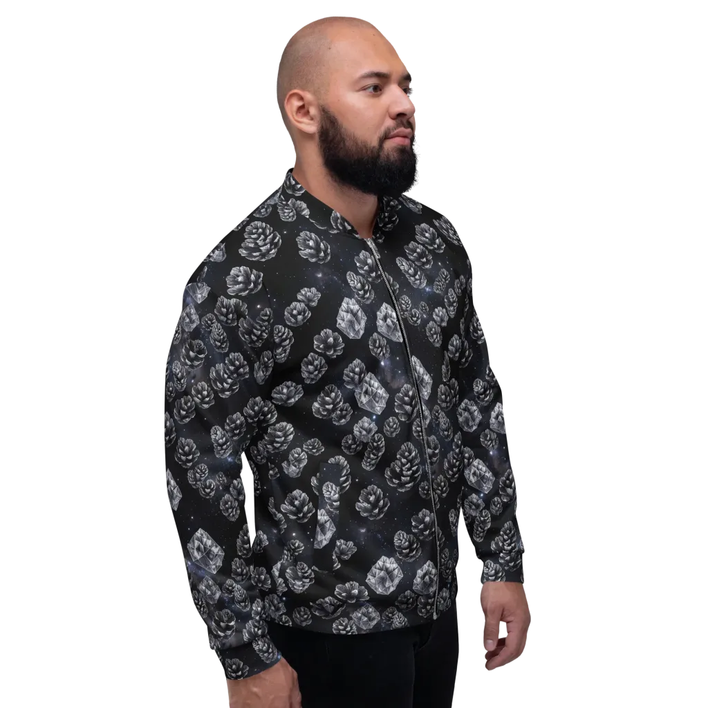 Cosmic Cone Constellation on Bomber Jacket — Right