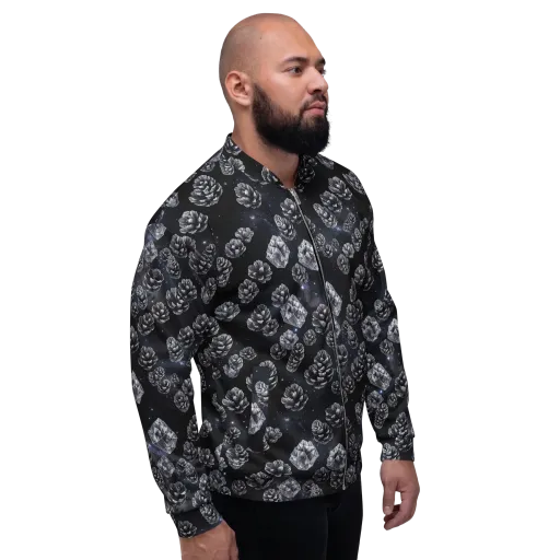 Cosmic Cone Constellation on a Bomber Jacket
