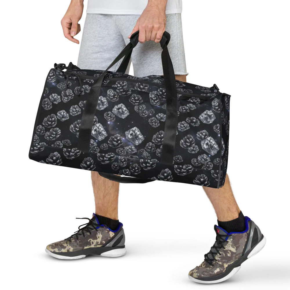 Cosmic Cone Constellation on Duffle Bag — Front