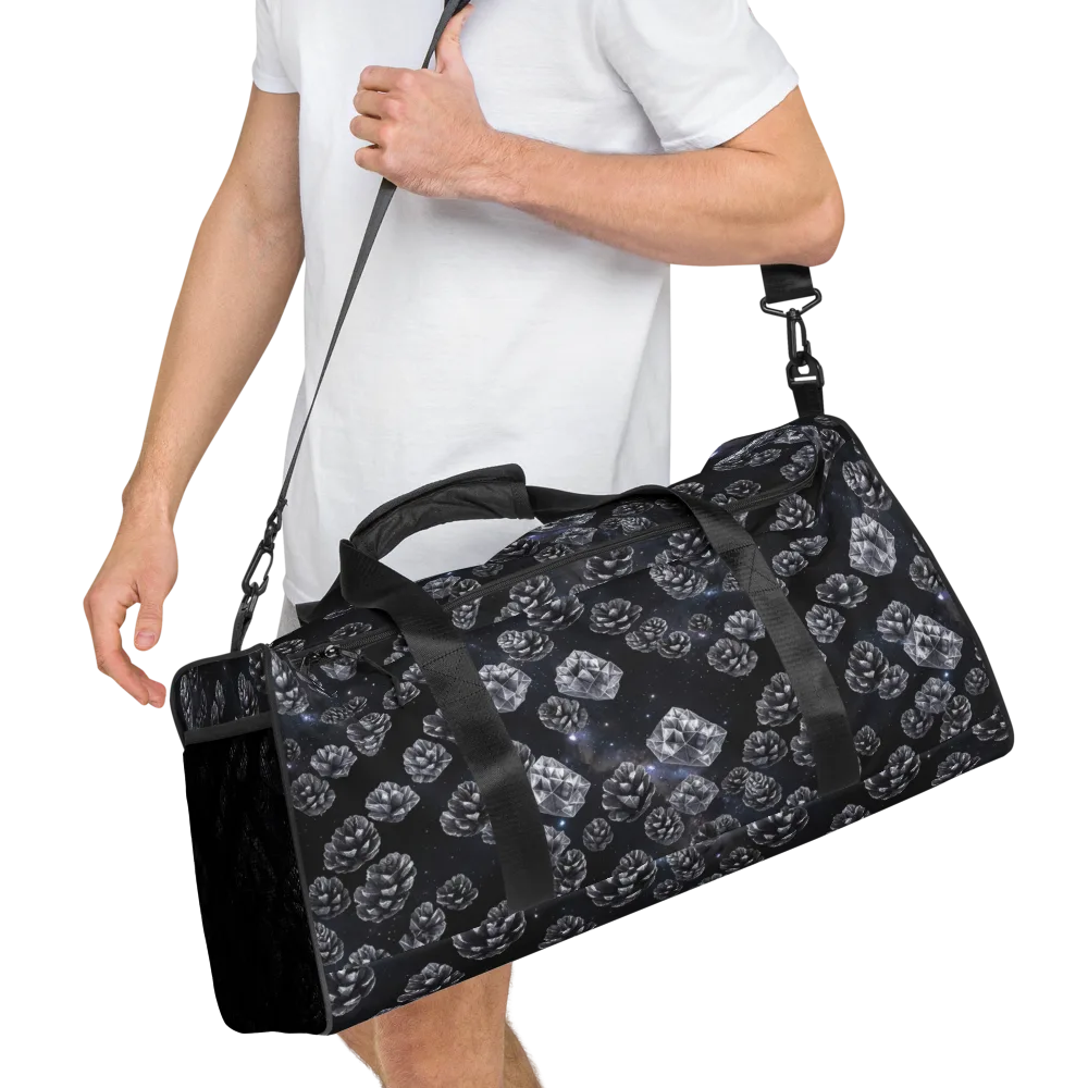 Cosmic Cone Constellation on Duffle Bag — Right Front
