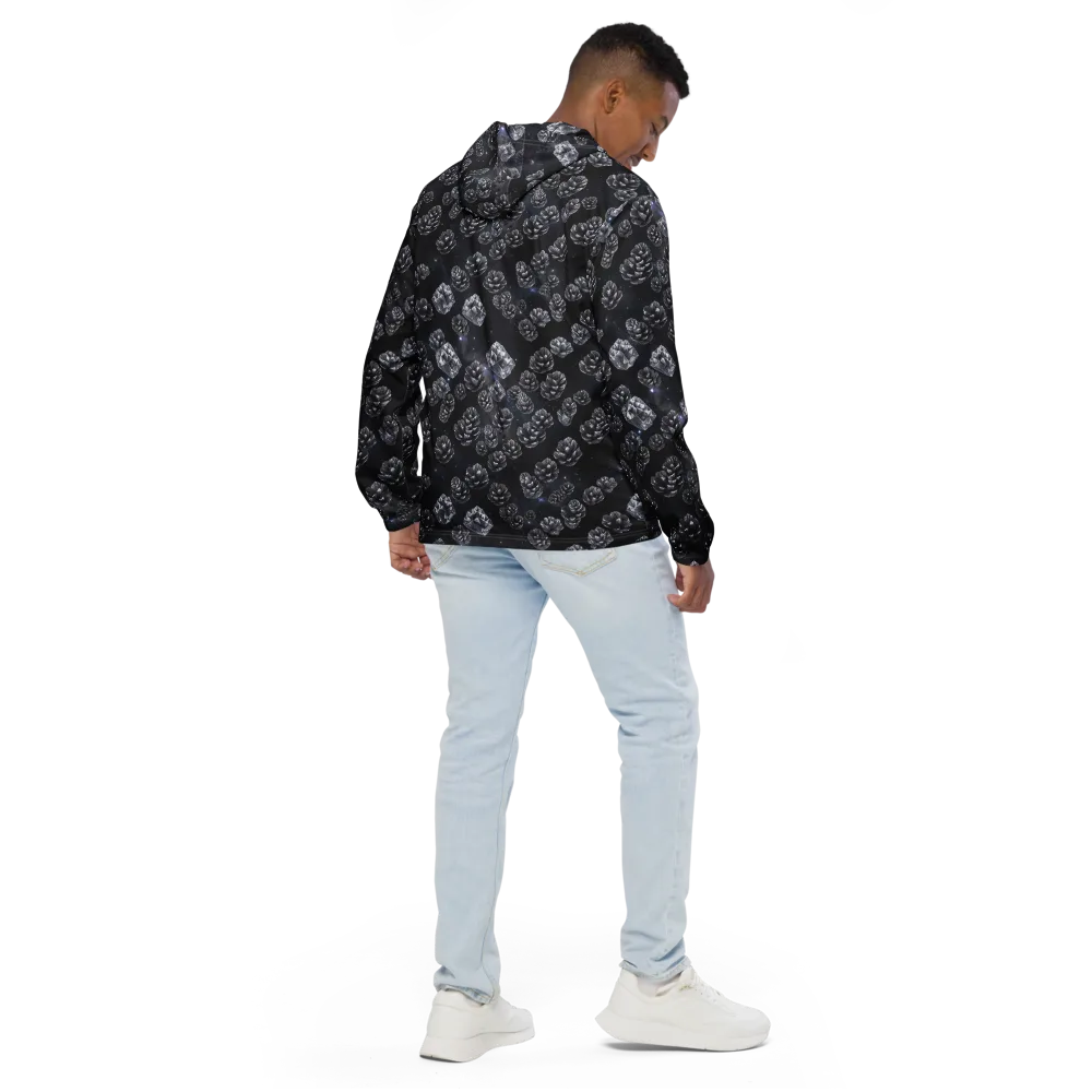 Cosmic Cone Constellation on Men's Windbreaker — Back