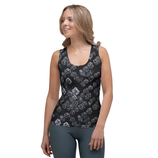 Cosmic Cone Constellation on a Women's Tank Top