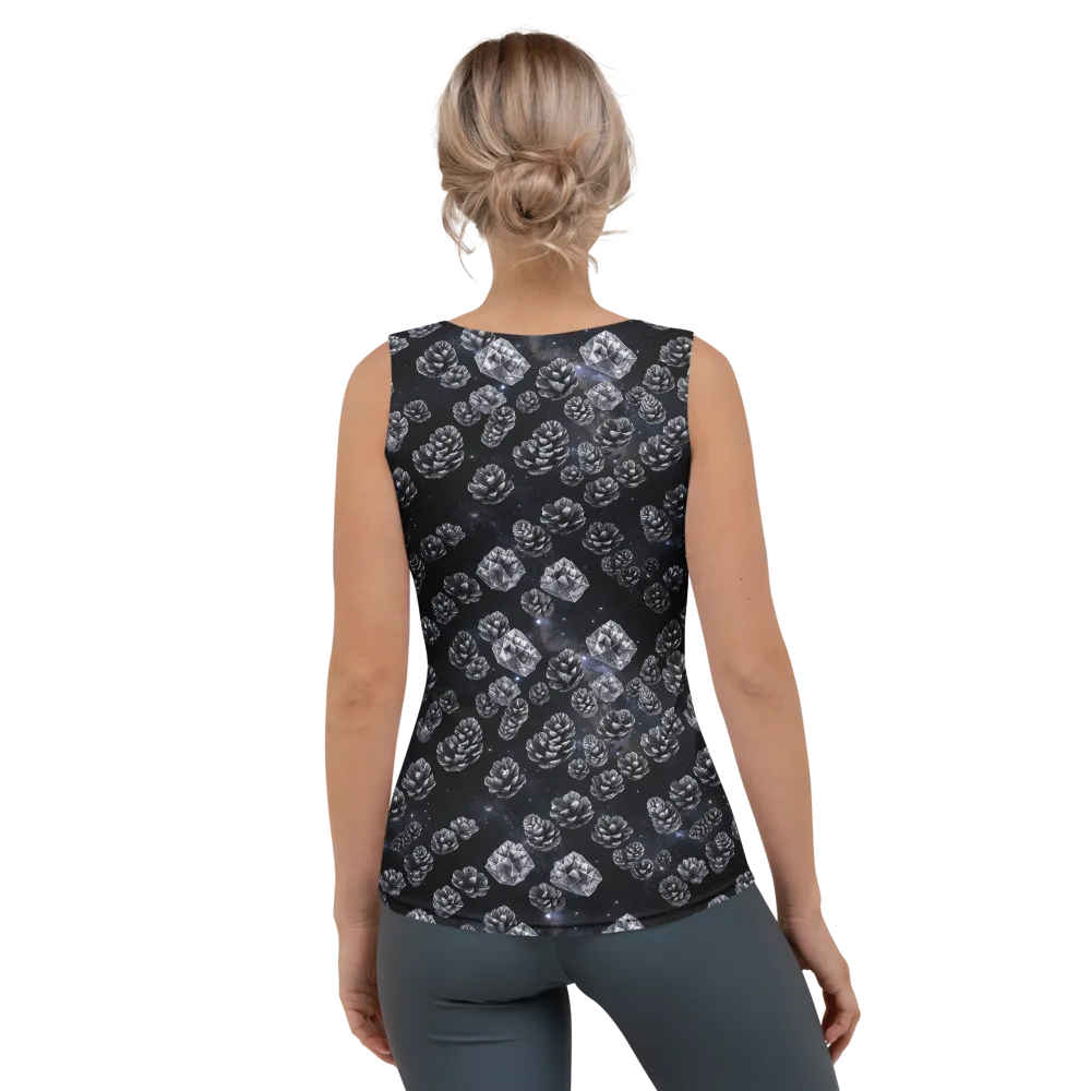 Cosmic Cone Constellation on Women's Tank Top — Back