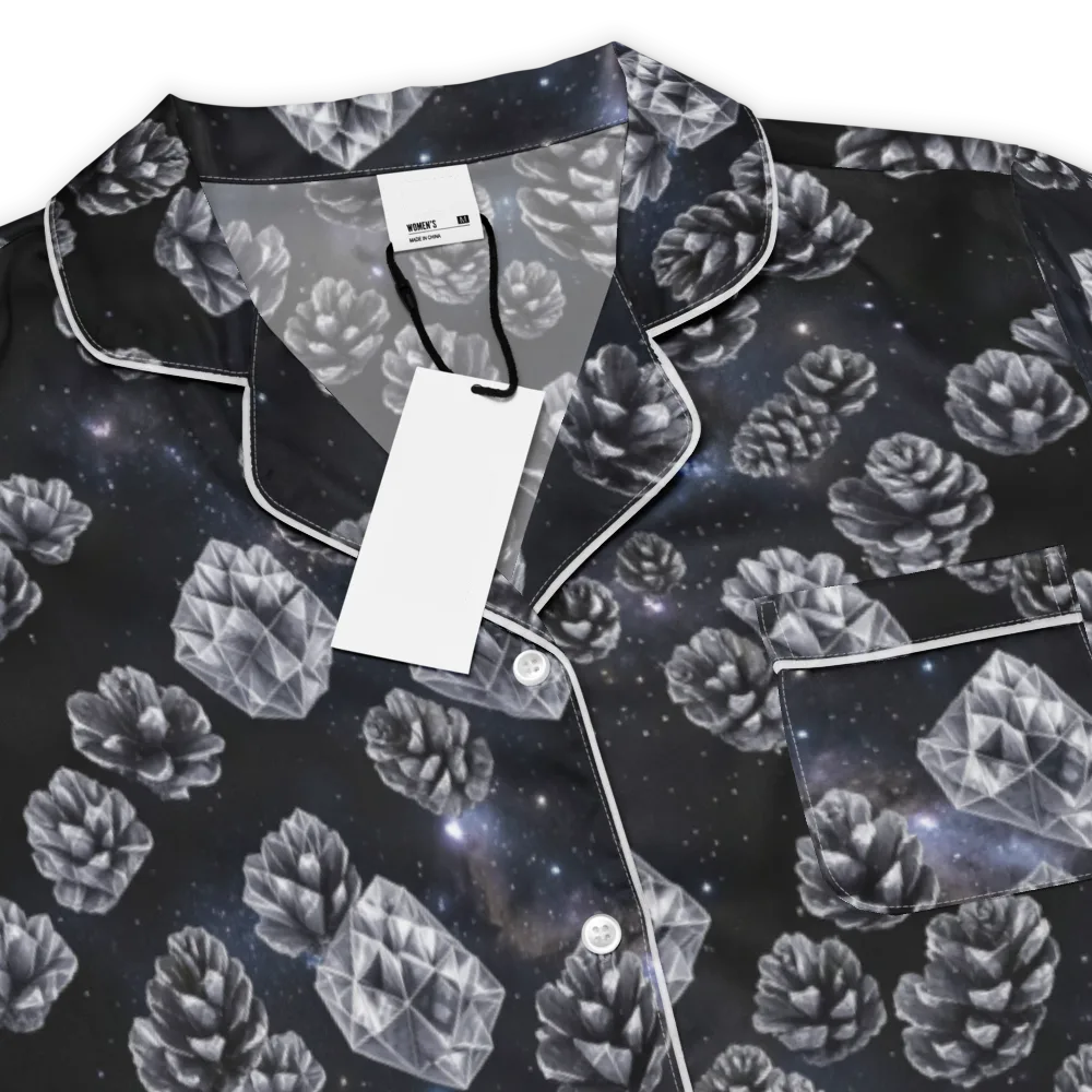 Cosmic Cone Constellation on Women's Short Sleeve Pajama Top — Product details