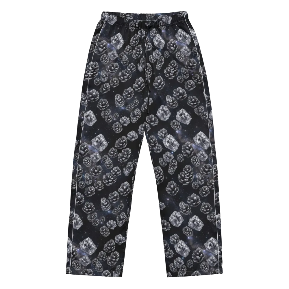 Cosmic Cone Constellation on Women's Pajama Pants — Front