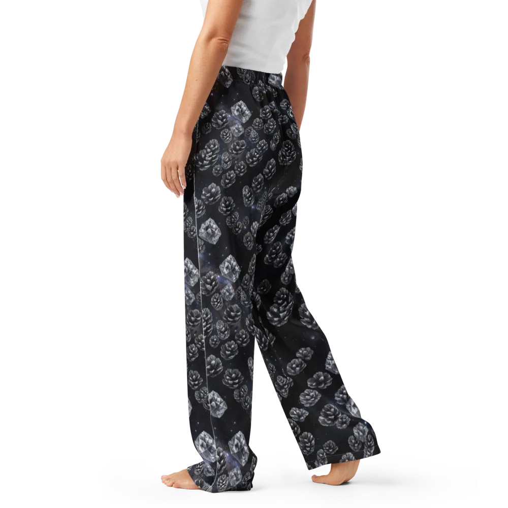 Cosmic Cone Constellation on Women's Pajama Pants — Left