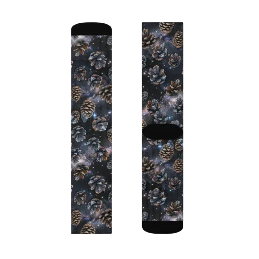 Cosmic Conifer on a Socks