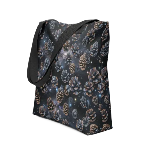 Cosmic Conifer on a Tote Bag