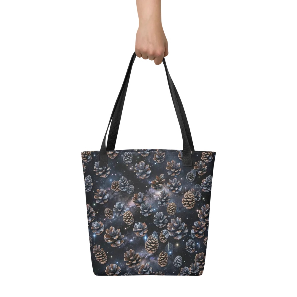 Cosmic Conifer on Tote Bag — Front