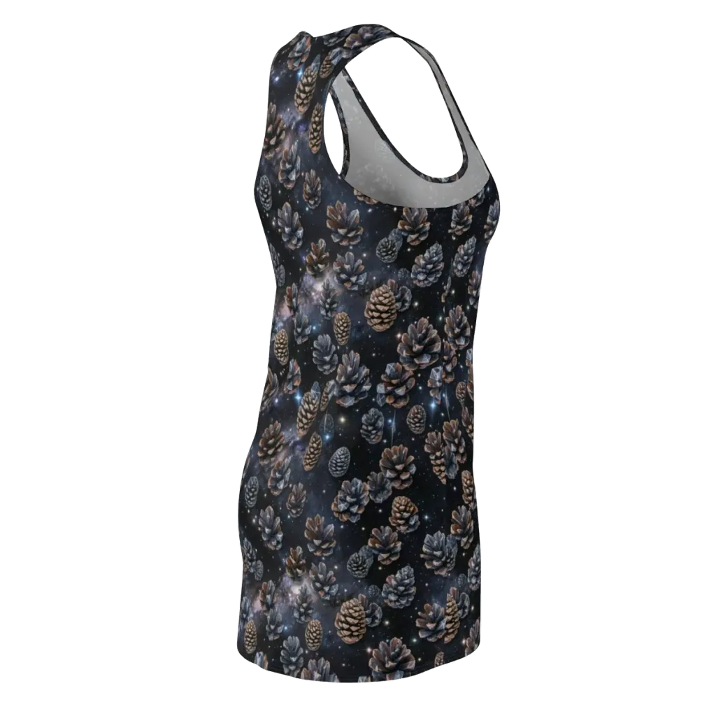 Cosmic Conifer on Racerback Dress — Back Side
