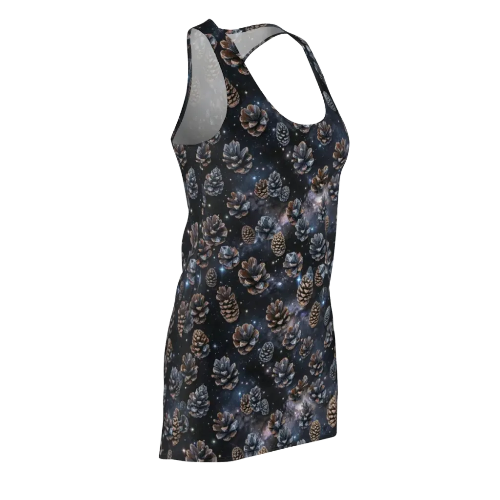 Cosmic Conifer on Racerback Dress — Front Side