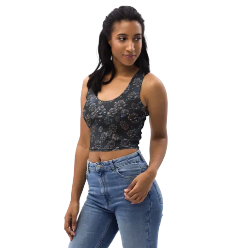 Cosmic Conifer on a Crop Top
