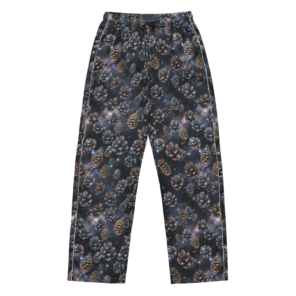 Cosmic Conifer on Women's Pajama Pants — Front