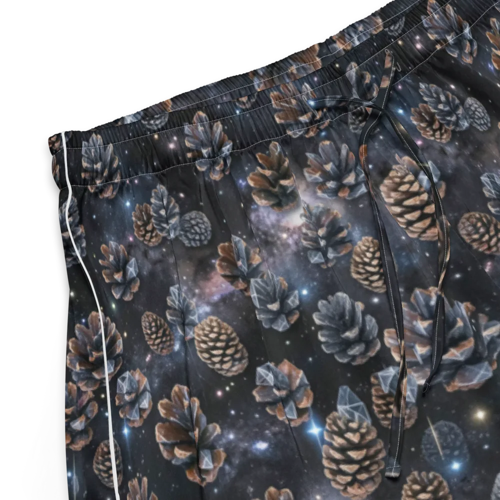 Cosmic Conifer on Women's Pajama Shorts — Product details