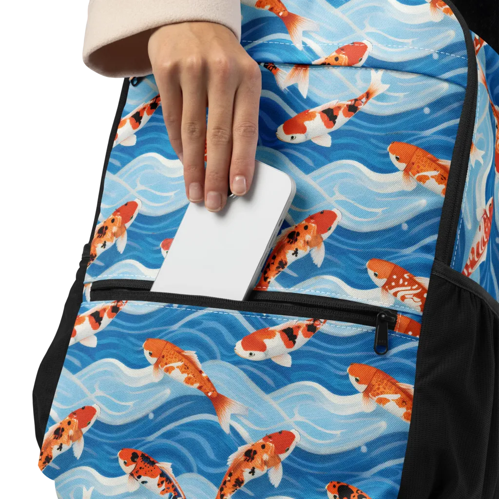 Crimson Drift on Utility Backpack — Product details