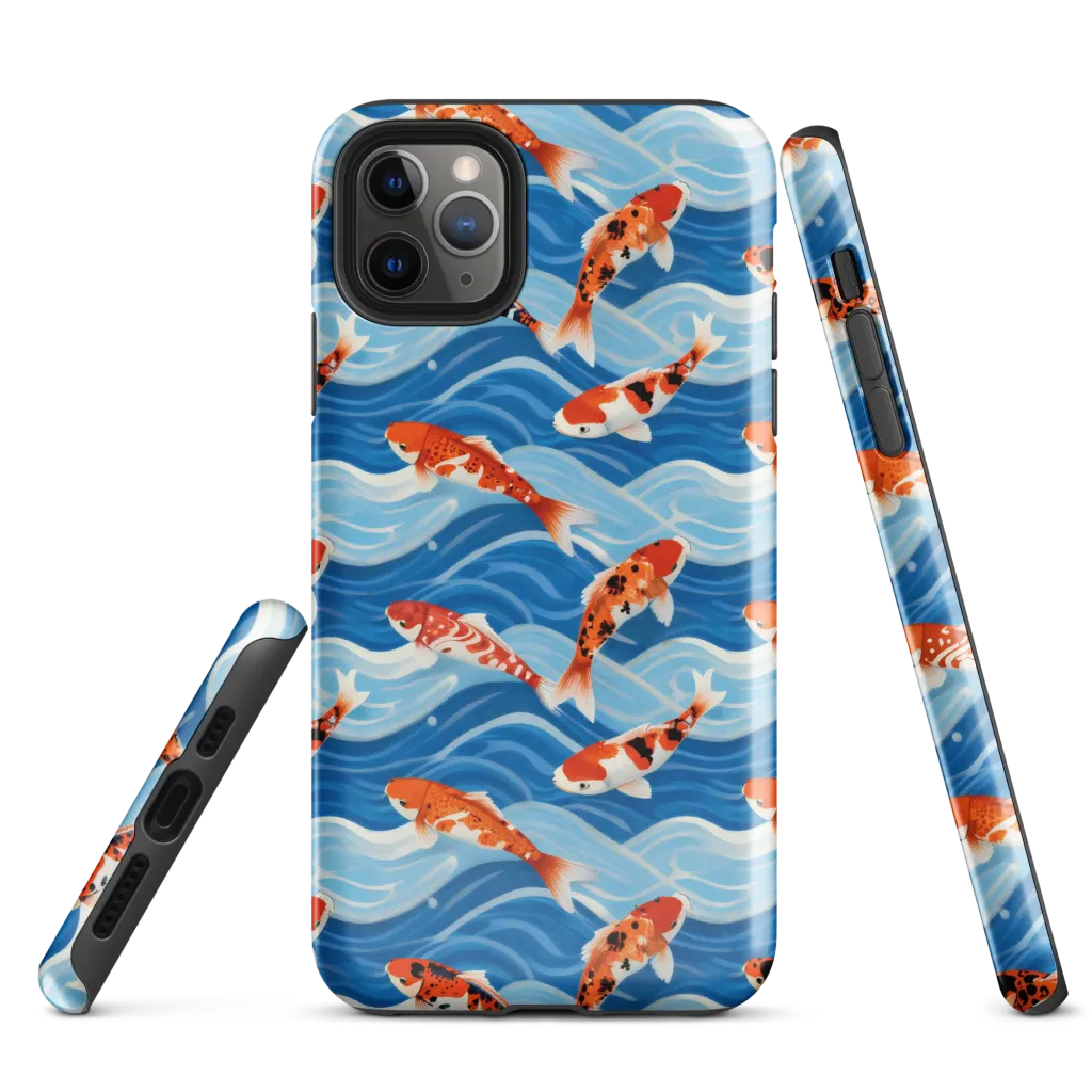 Crimson Drift on Tough Case for iPhone® — Front
