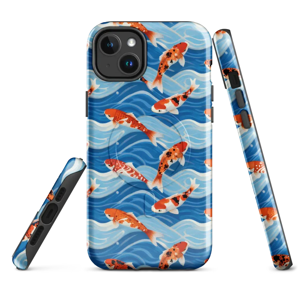 Crimson Drift on MagSafe Tough Case for iPhone® — Front