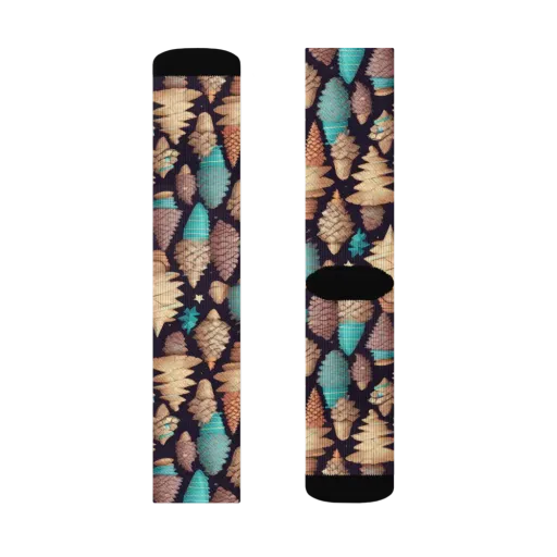 Cosmic Cone Garden on a Socks