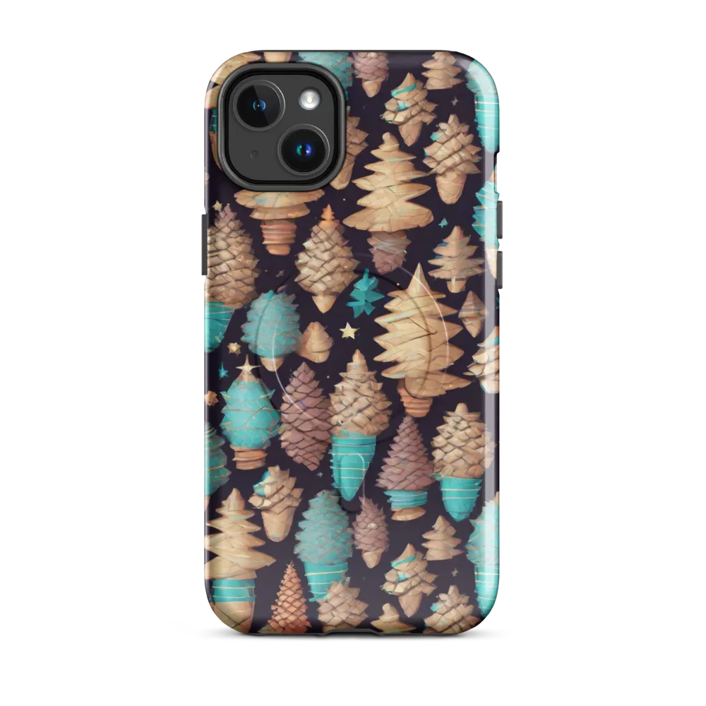 Cosmic Cone Garden on MagSafe Tough Case for iPhone® — Front
