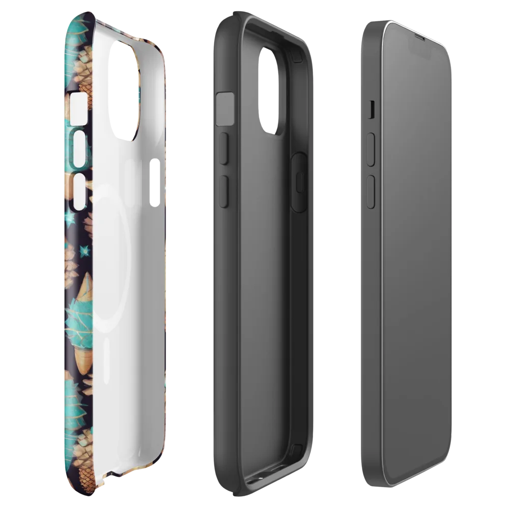 Cosmic Cone Garden on MagSafe Tough Case for iPhone® — Front