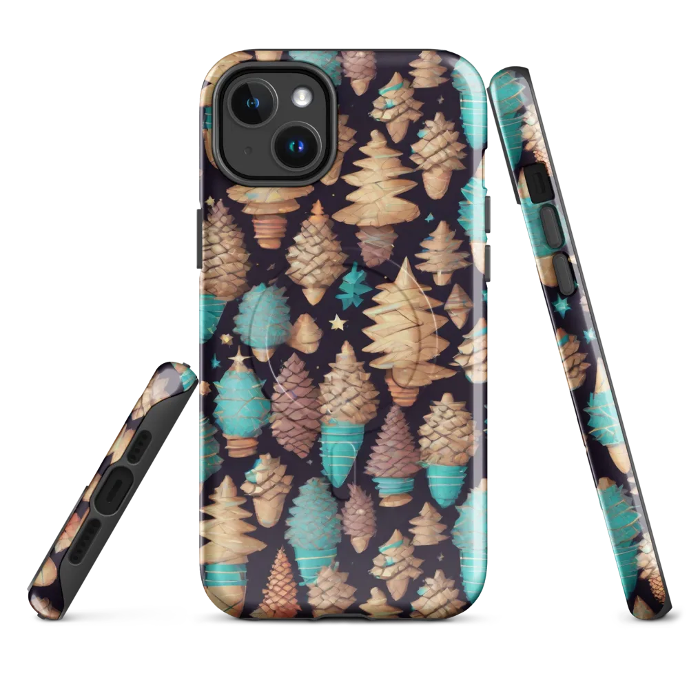 Cosmic Cone Garden on MagSafe Tough Case for iPhone® — Front