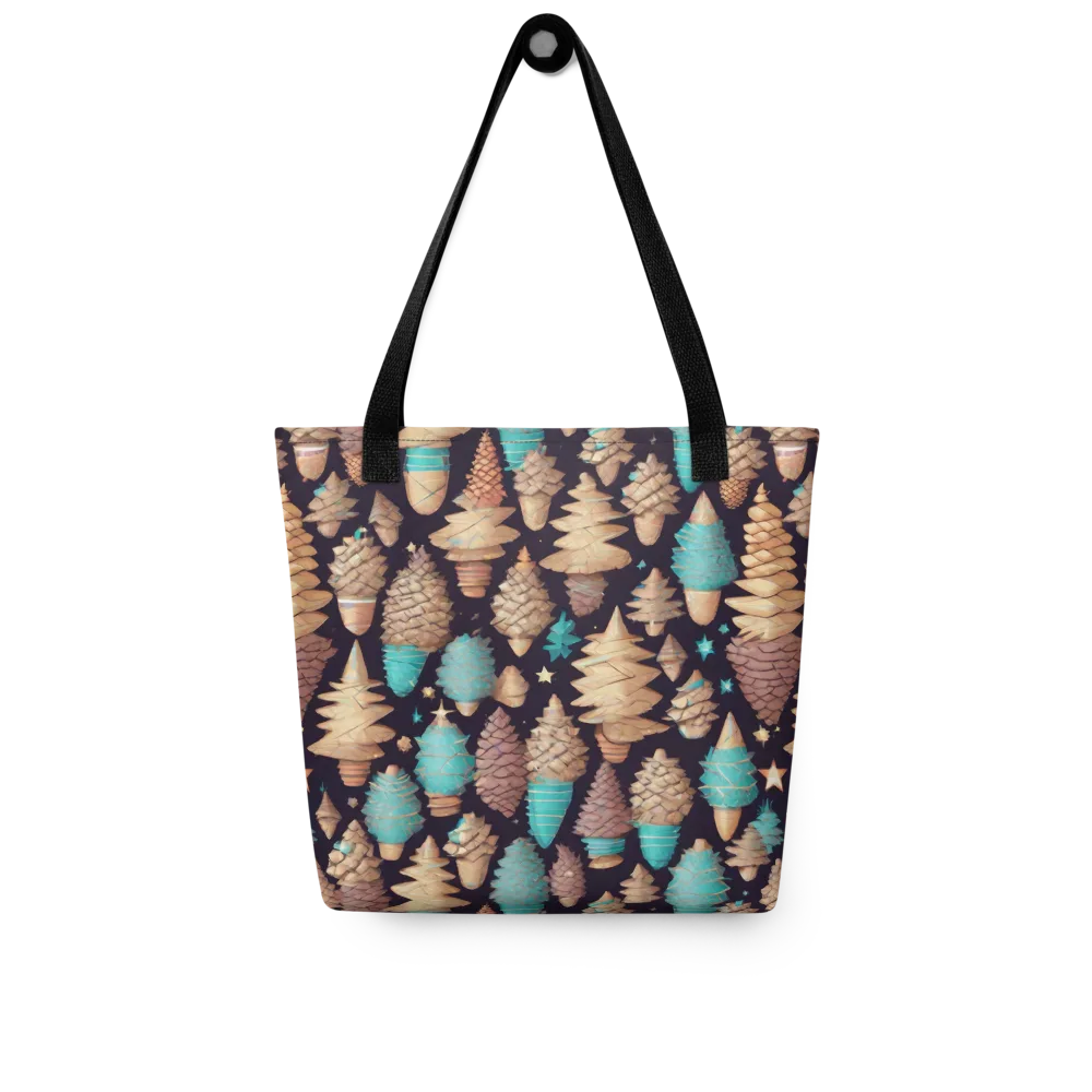 Cosmic Cone Garden on Tote Bag — Front