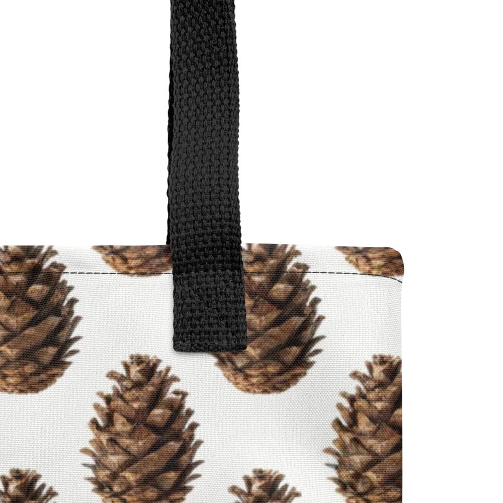 Pinecone Poise on Tote Bag — Product details