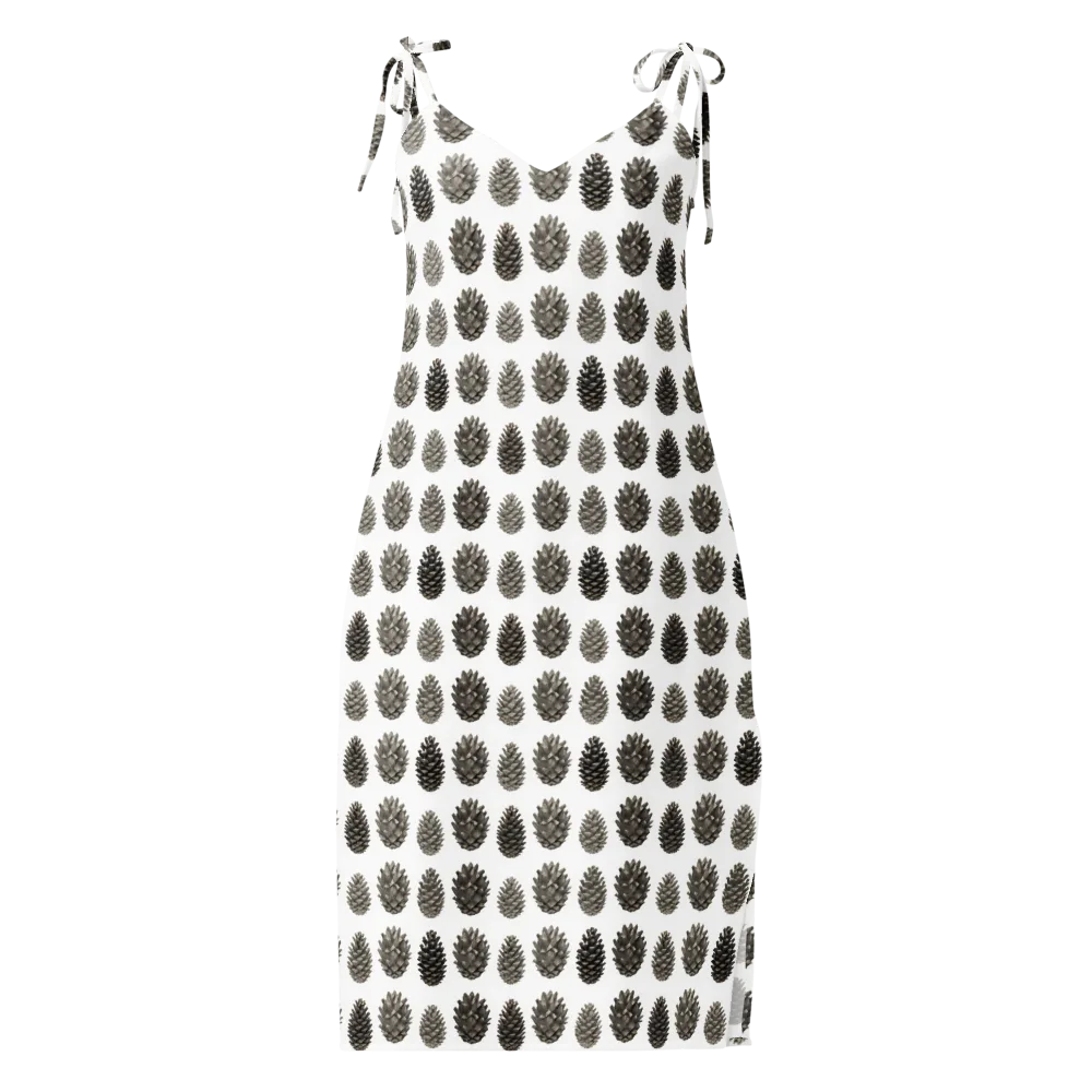 Winter Cone on Slip Dress — Front