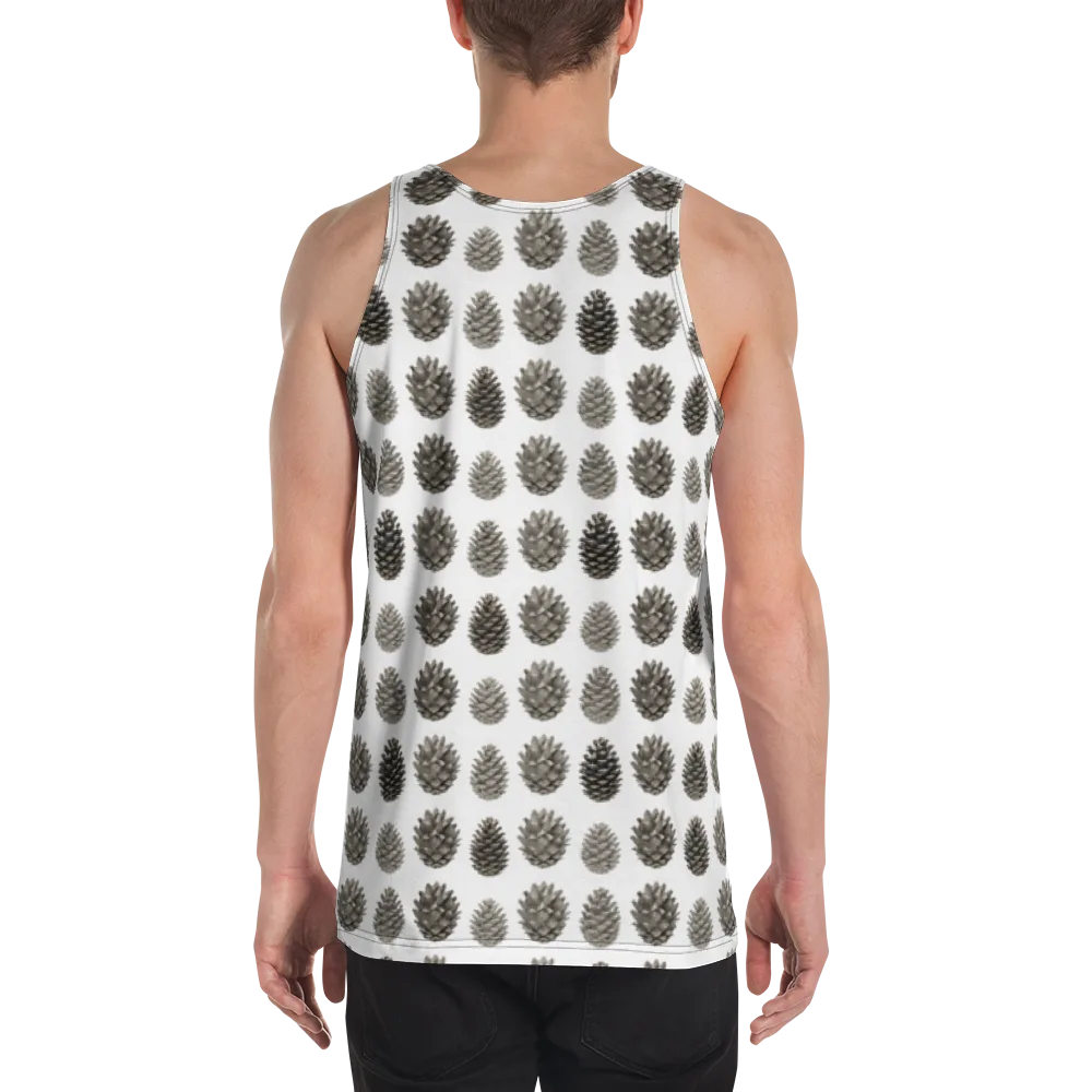 Winter Cone on Men's Tank Top — Back