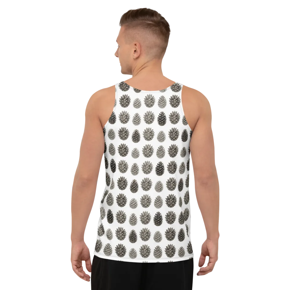 Winter Cone on Men's Tank Top — Back