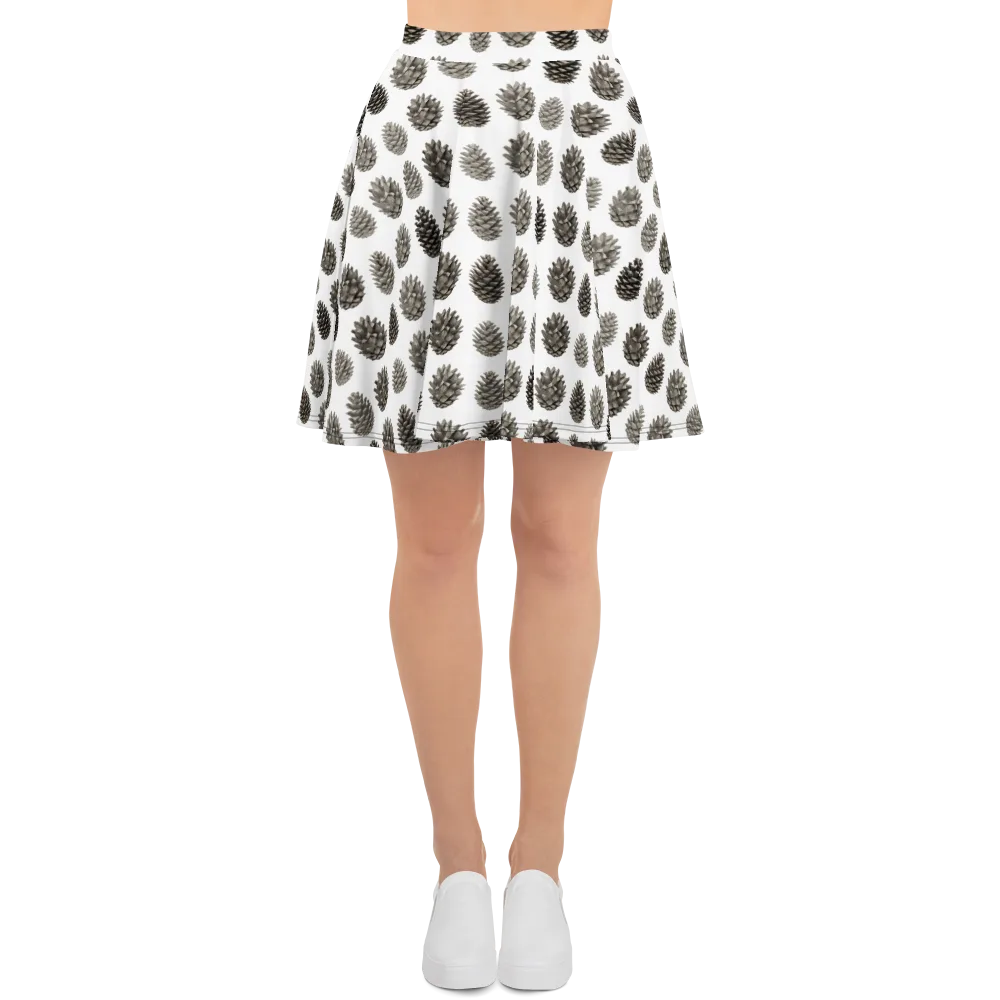 Winter Cone on Skater Skirt — Front