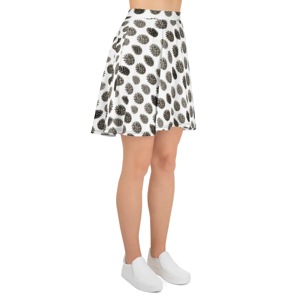 Winter Cone on Skater Skirt — Right