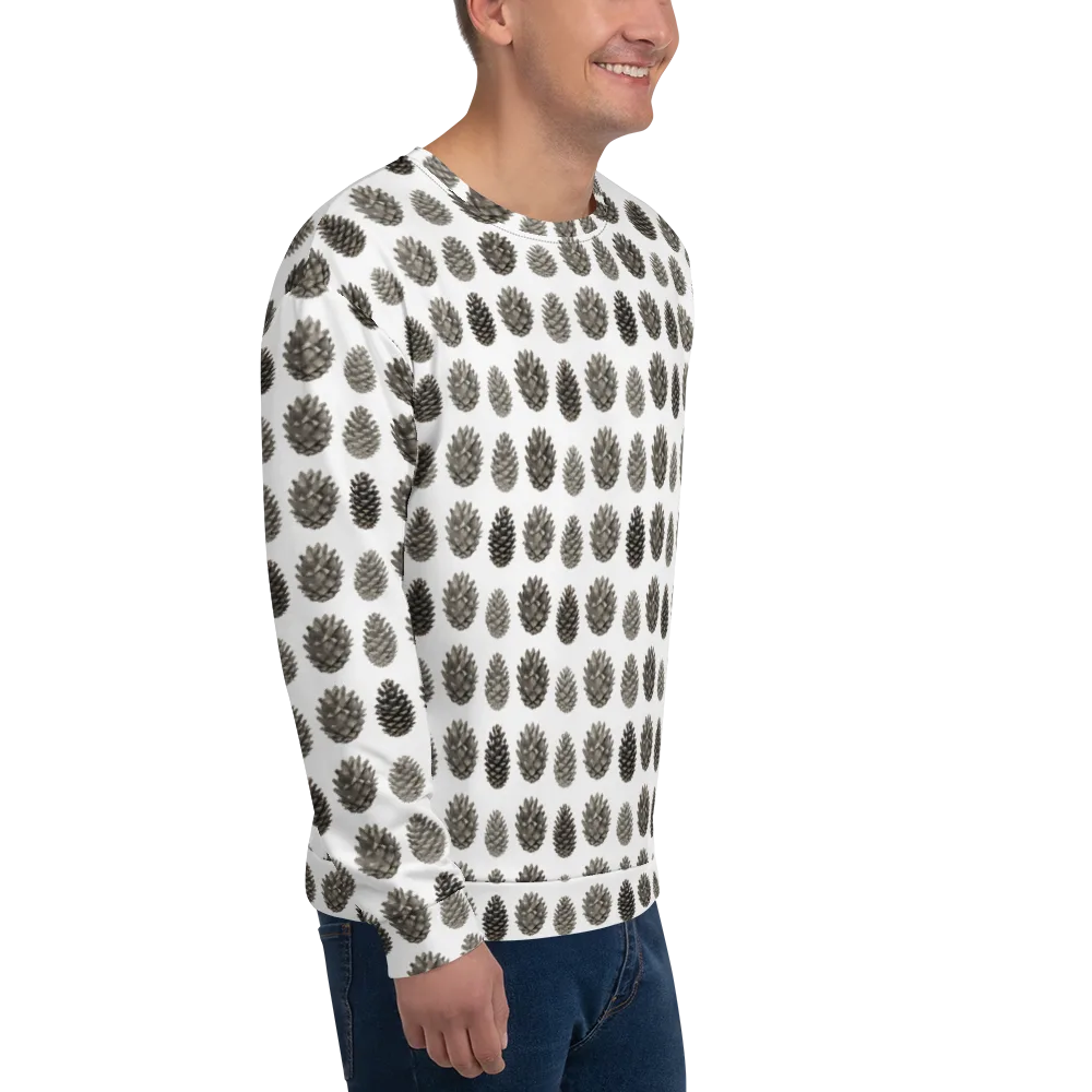 Winter Cone on Sweatshirt — Right Front