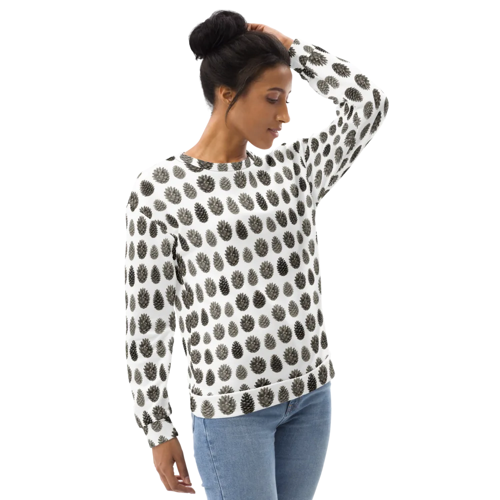 Winter Cone on Sweatshirt — Right Front