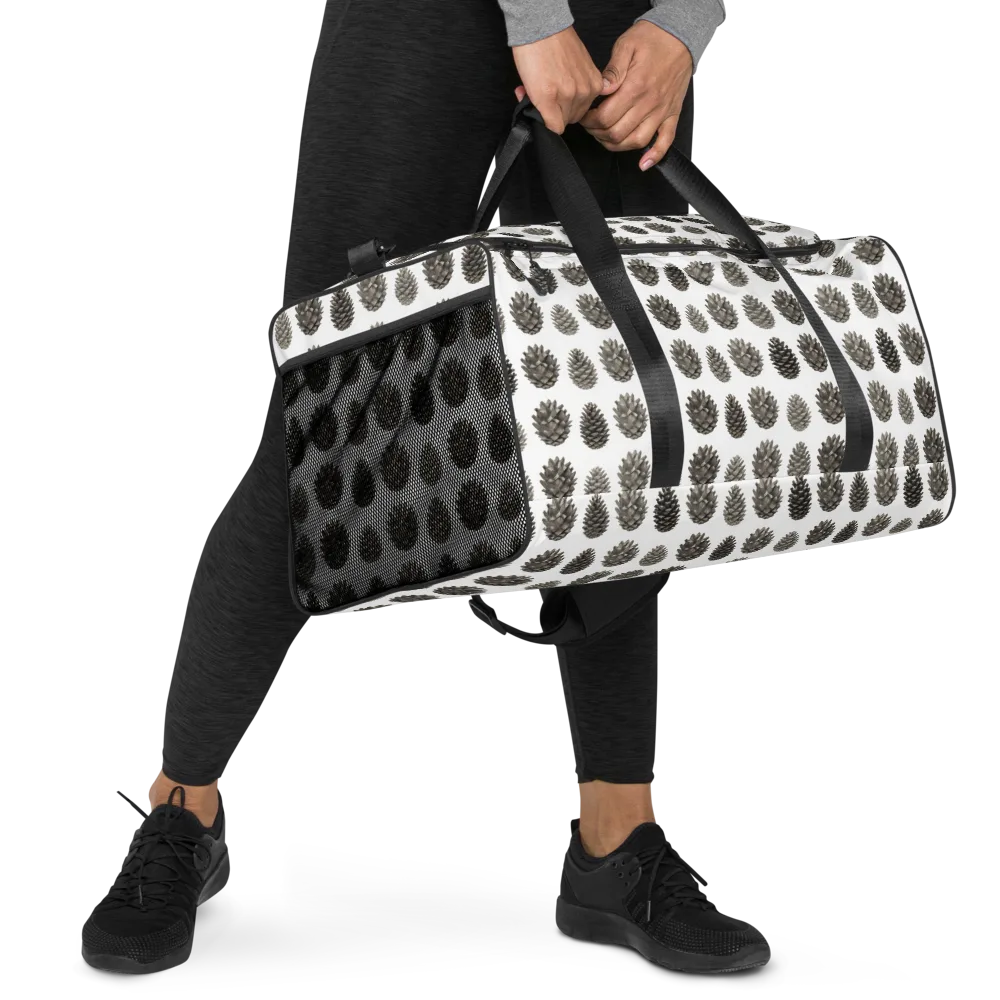 Winter Cone on Duffle Bag — Right Front