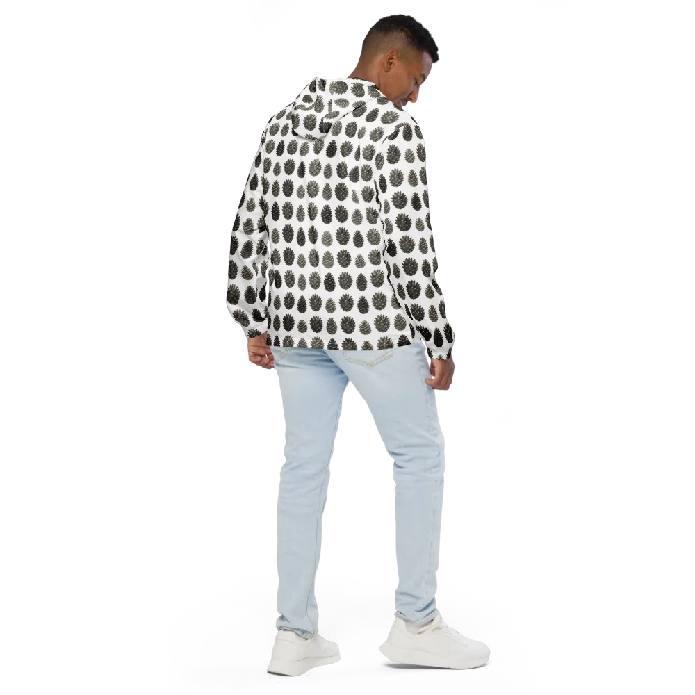 Winter Cone on Men's Windbreaker — Back