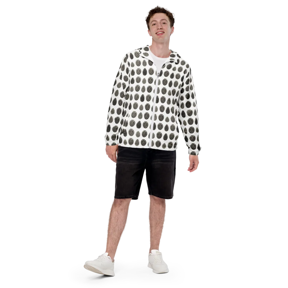 Winter Cone on Men's Windbreaker — Front