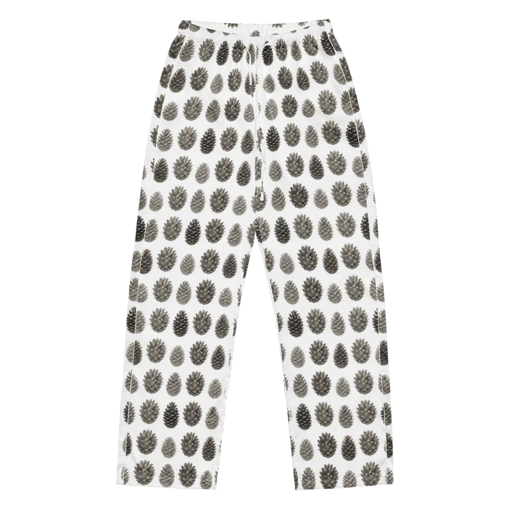 Winter Cone on Women's Pajama Pants — Front