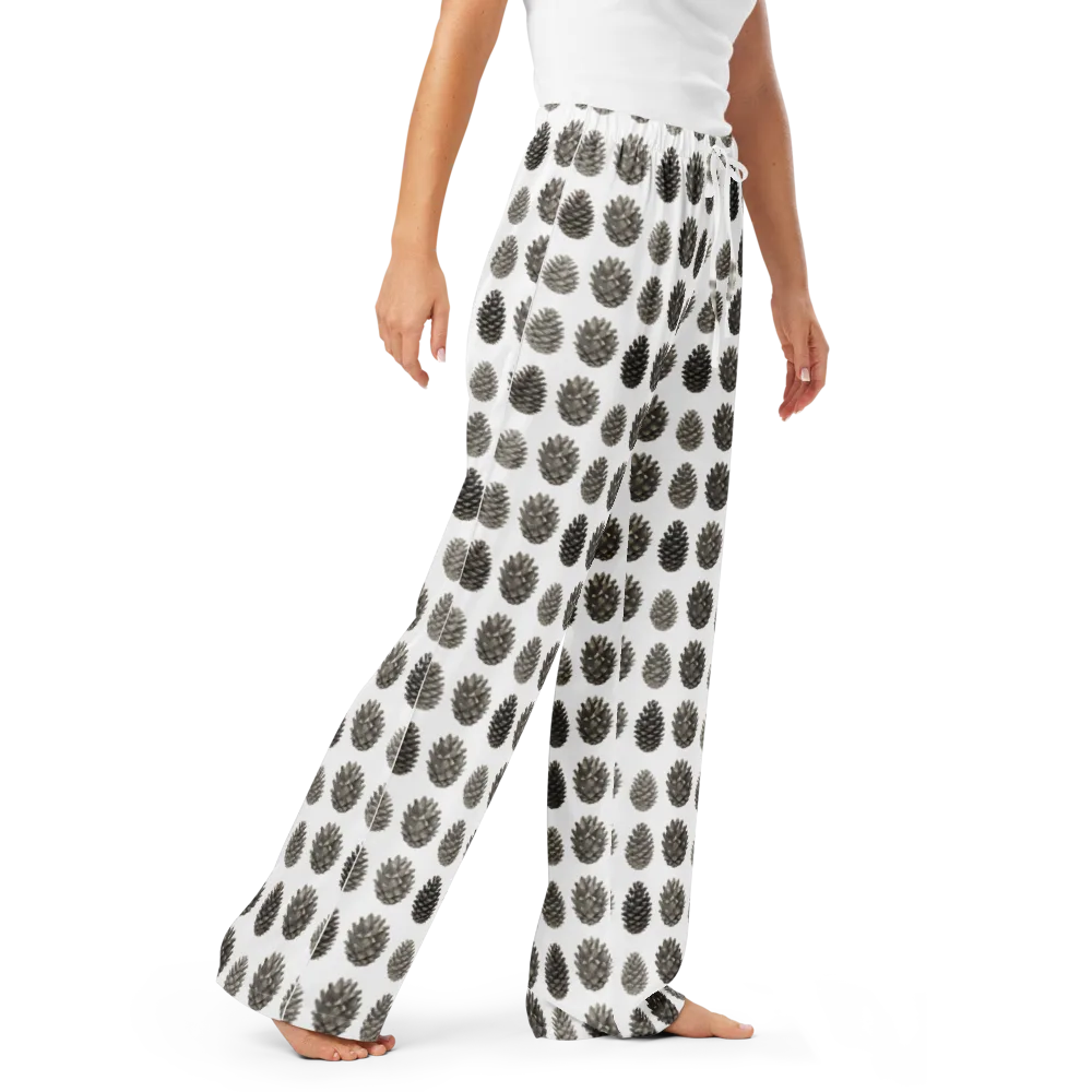 Winter Cone on Women's Pajama Pants — Right Front