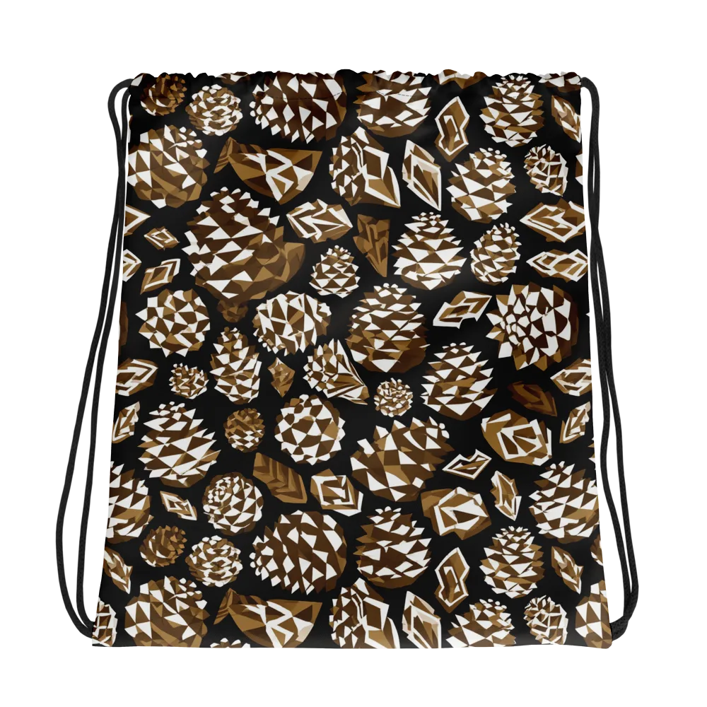 Sepia Shardgarden on Drawstring Bag — Photo