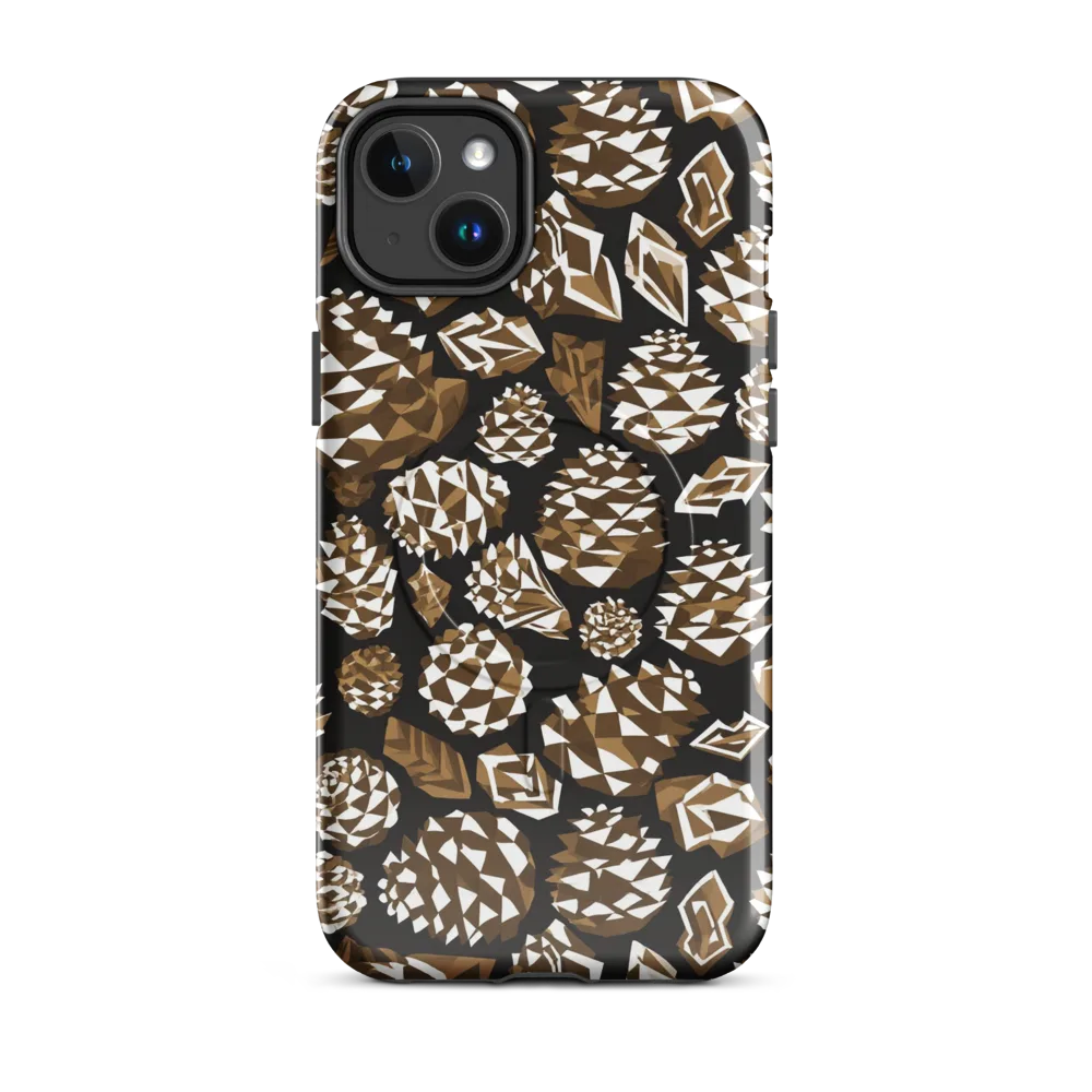 Sepia Shardgarden on MagSafe Tough Case for iPhone® — Front