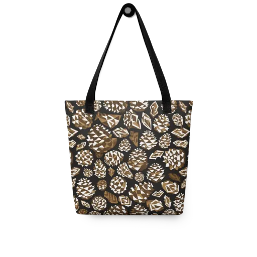 Sepia Shardgarden on a Tote Bag