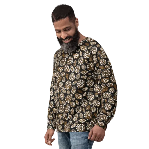 Sepia Shardgarden on a Sweatshirt