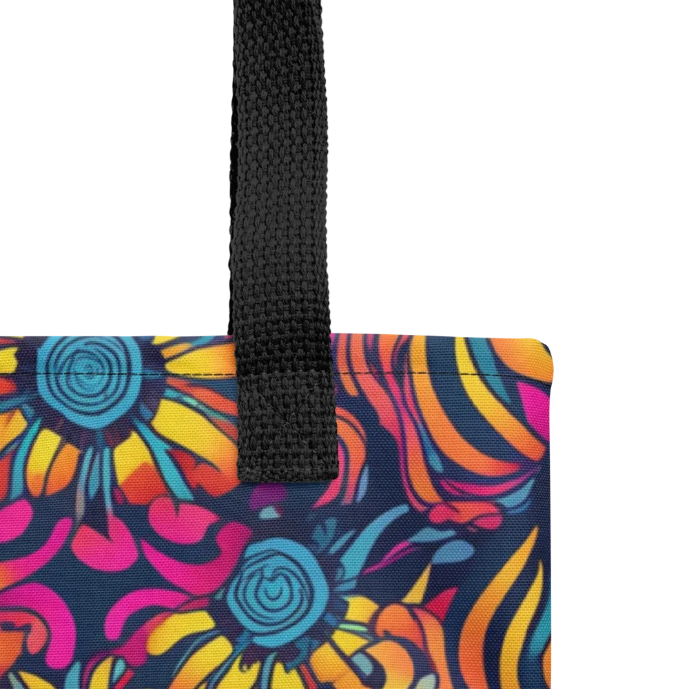 Flame Petals on Tote Bag — Product details