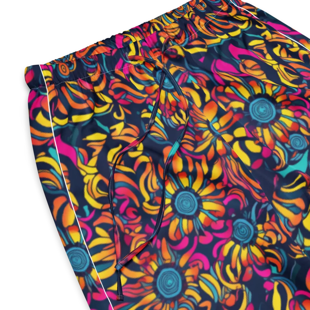 Flame Petals on Women's Pajama Pants — Product details